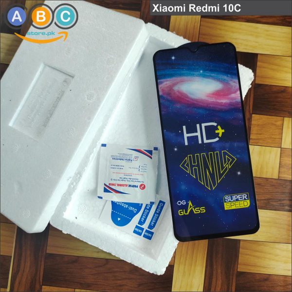 Xiaomi Redmi 10C, HD+ Tempered Glass Screen Protector