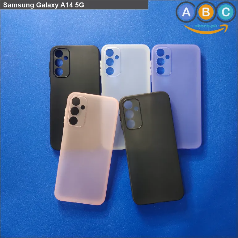 Samsung Galaxy A14 (4G/5G) Case, Soft Ultra-thin Matte Finish Light Weight Back Cover