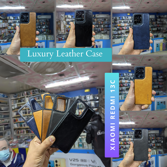 Xiaomi Redmi 13C / Poco C65 Case, X-Level Luxury Leather Back Cover