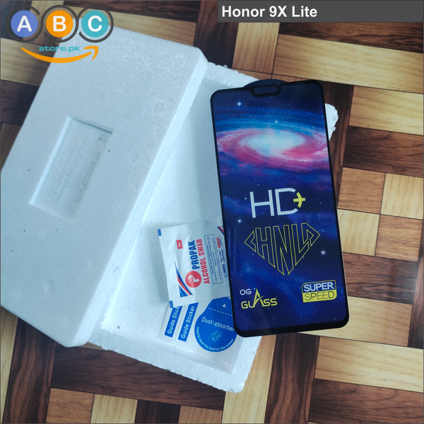 Honor 9X Lite, HD+ Tempered Glass Screen Protector