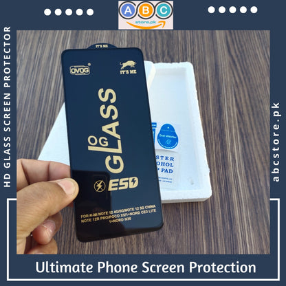Xiaomi Redmi Note 12 (4G), OG/HD Tempered Glass Screen Protector