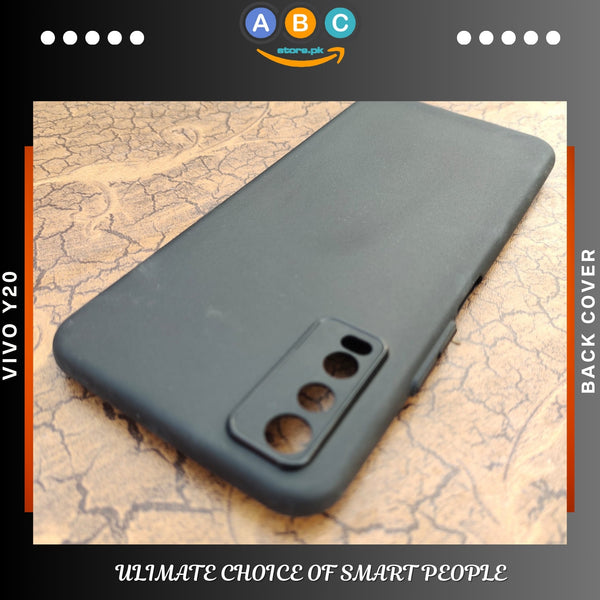 Vivo Y20 Case, Soft Ultra-thin Matte Finish Light Weight Back Cover