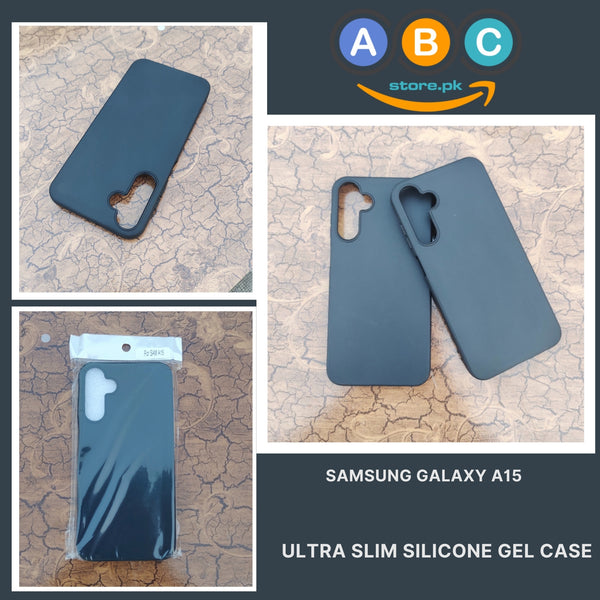 Samsung Galaxy A15 Case, Soft Colored GEL Ultra Slim and Fit Back Cover