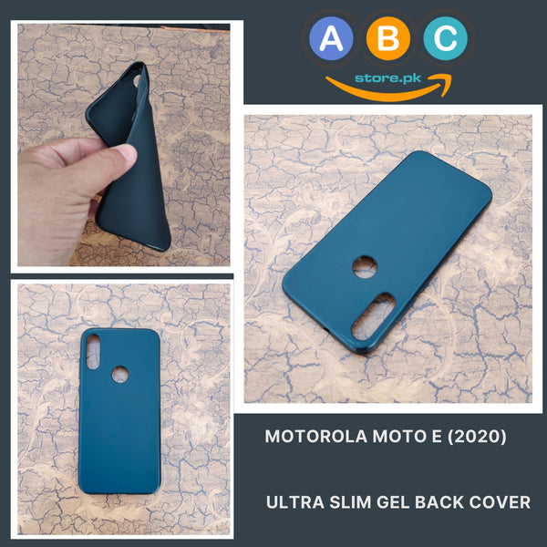 Motorola Moto E 2020 Case, Soft Colored GEL Ultra Slim and Fit Back Cover