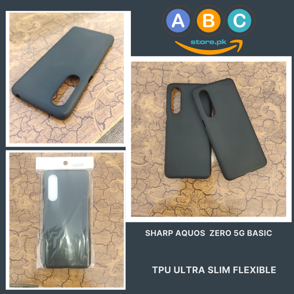 Sharp Aquos Zero 5G Basic Case, Soft Colored GEL Ultra Slim and Fit Back Cover