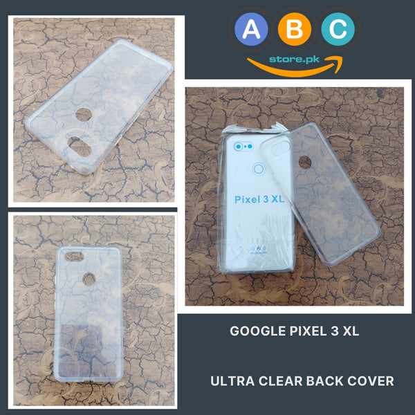 Google Pixel 3 XL Case, TPU Ultra Clear Soft Silicone Phone Back Cover