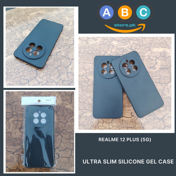 Realme 12+ (Plus) Case, Soft Colored GEL Ultra Slim and Fit Back Cover