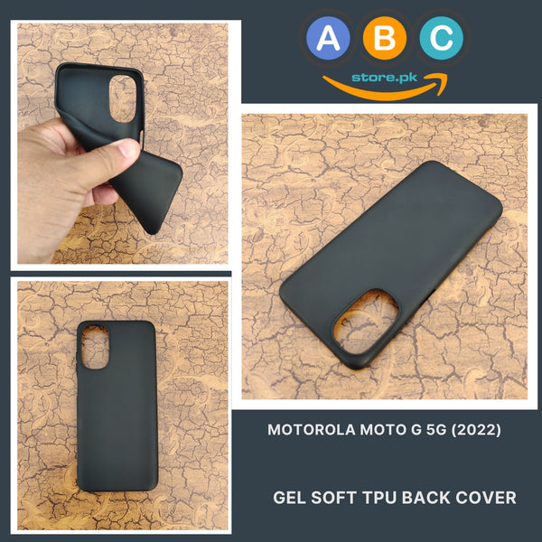 Motorola Moto G 5G (2022) Case, Soft Colored GEL Ultra Slim and Fit Back Cover