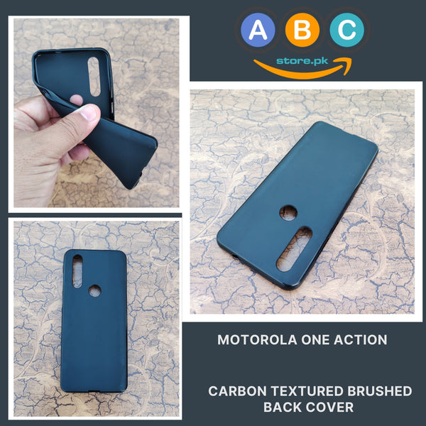 Motorola One Action Case, Soft Colored GEL Ultra Slim and Fit Back Cover