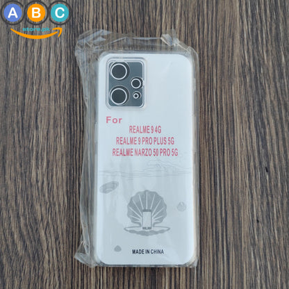 Realme 9 (4G) / 9 Pro+ (5G) Case, Soft TPU Ultra-Clear with Dust Plugs (NO Corner Bumpers) Back Cover