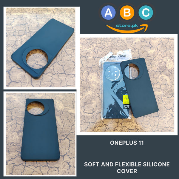 OnePlus 11 Case, TPU Soft and Slim with Camera Protective Bumps Shockproof Back Cover