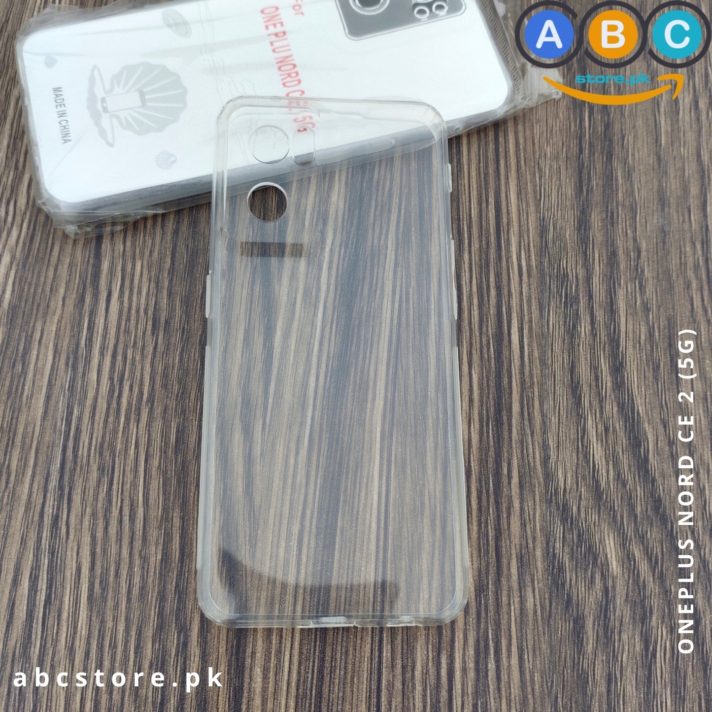 OnePlus Nord CE 2 (5G) Case, Soft TPU Ultra-Clear with Dust Plugs (NO Corner Bumpers) Back Cover
