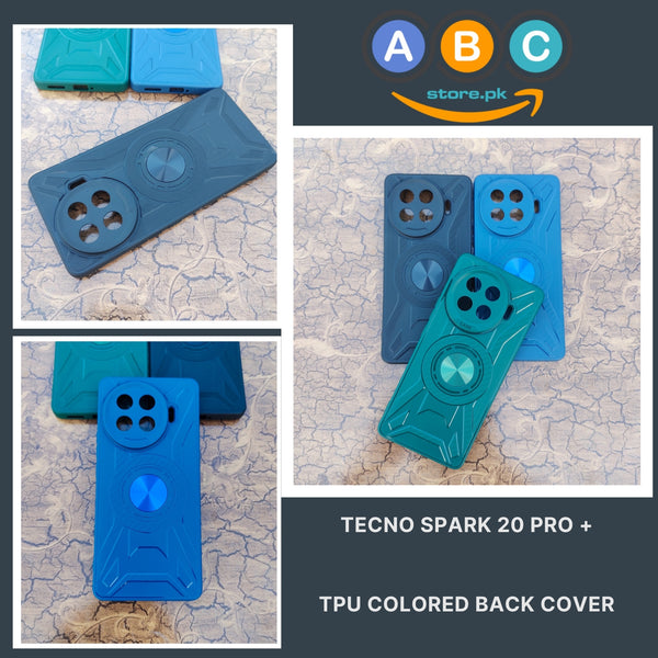 Tecno Spark 20 Pro+ (Plus) Case, Soft TPU with MagSafe Design Back Cover