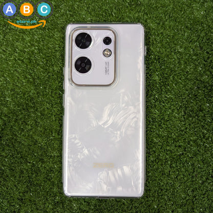 Infinix Zero 30 (4G) Case, Soft TPU with Dust Plugs (NO Corner Bumpers) Ultra Clear Back Cover