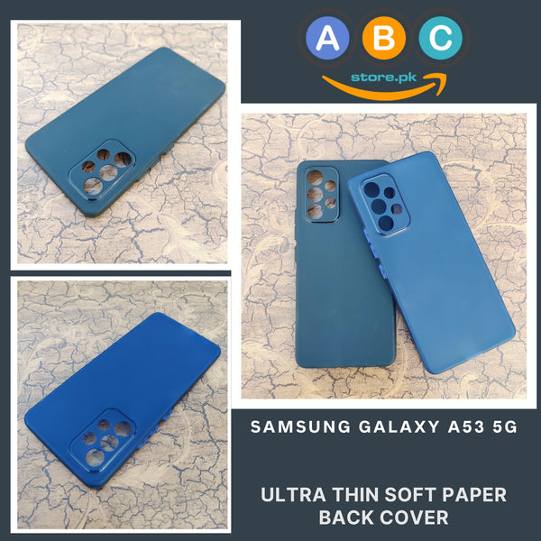 Samsung Galaxy A53 (5G) Case, Soft Ultra-thin Matte Finish Light Weight Back Cover