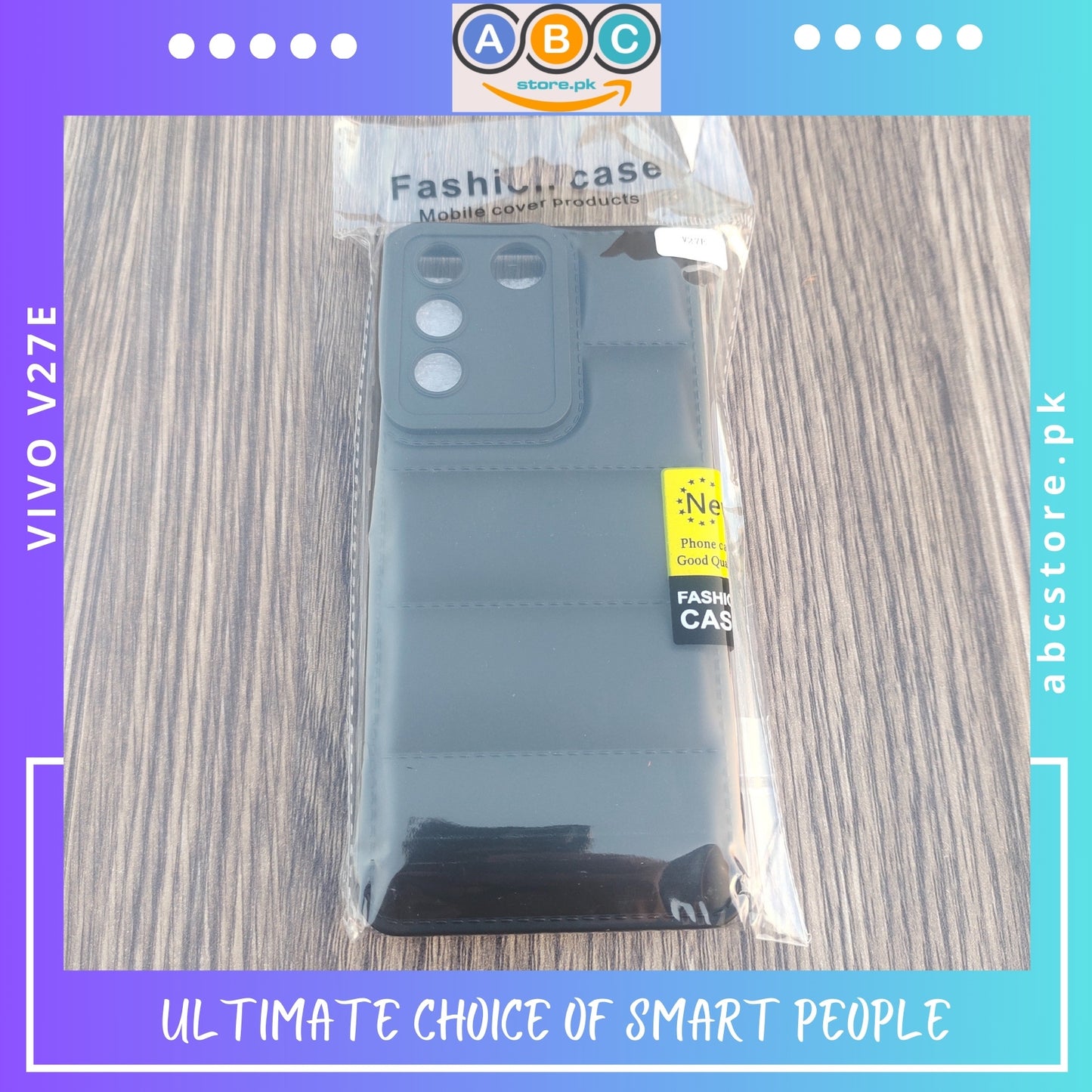 Vivo V27e Case, Puffer Pattern Soft TPU Silicone Phone Back Cover