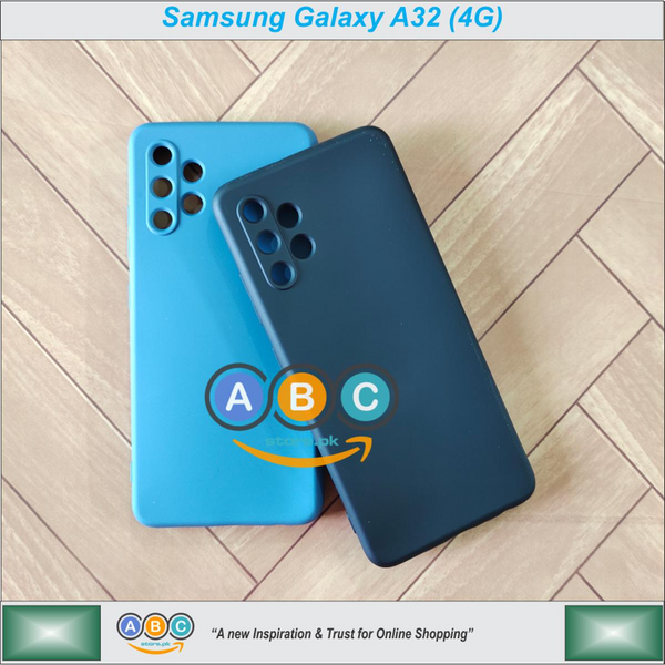 Samsung Galaxy A32 (4G) Case, Liquid Silicone Lens Protective Back Cover