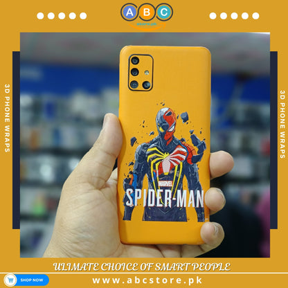 3D Spiderman /Superman /Batman Mobile Wraps for All Phone Brands/Models