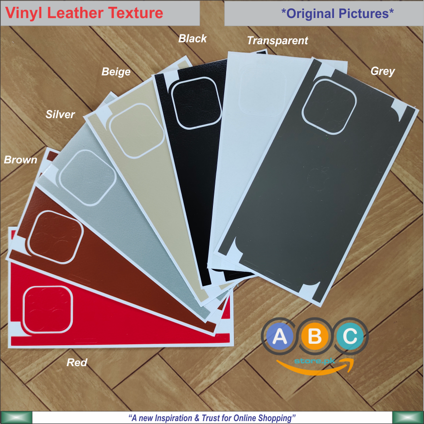 Leather Texture Mobile Wraps for All Phone Brands/Models