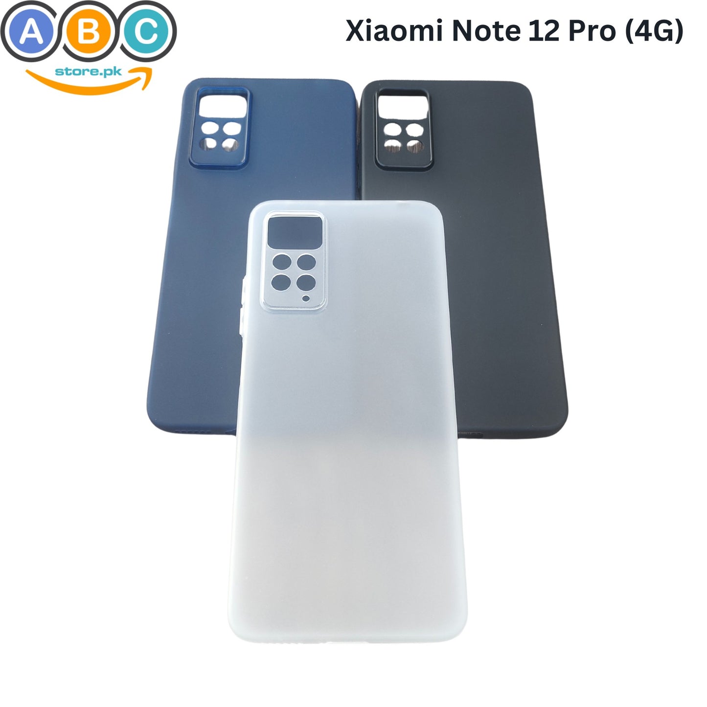 Xiaomi Redmi Note 12 Pro (4G) Case, Soft Ultra-thin Matte Finish Light Weight Back Cover
