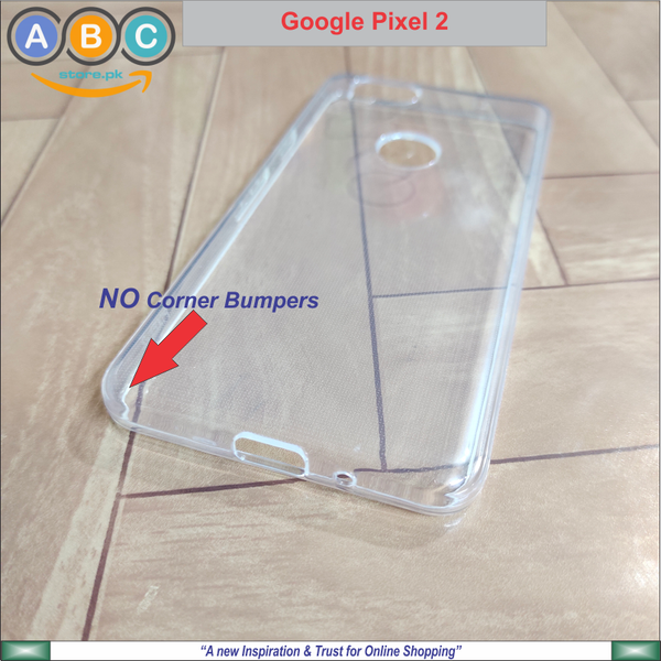 Google Pixel 2 Case, TPU Ultra Clear Soft Silicone Phone Back Cover