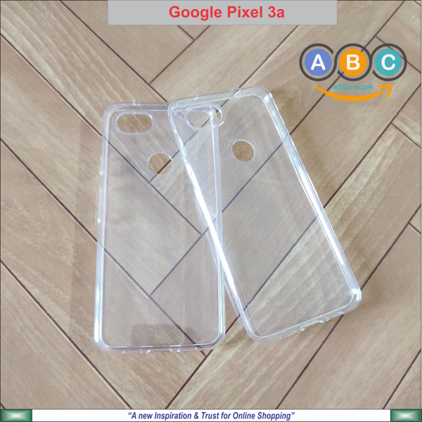 Google Pixel 3a Case, TPU Ultra Clear Soft Silicone Phone Back Cover