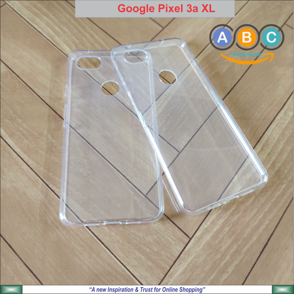 Google Pixel 3a XL Case, TPU Ultra Clear Soft Silicone Phone Back Cover