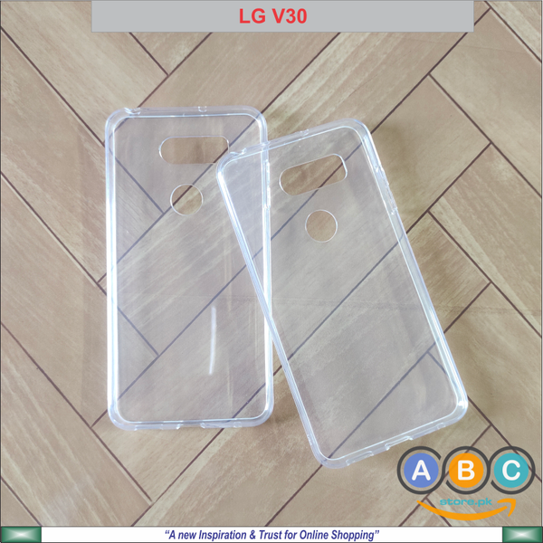 LG V30 /V30 Plus Case, TPU Ultra Clear Soft Silicone Phone Back Cover