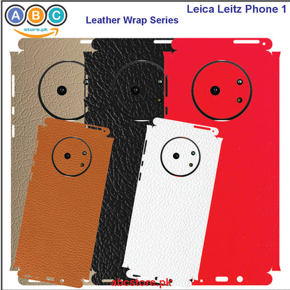 Leica Leitz Phone 1, Glossy/Matte/Carbon/Leather Textured Full Back Protection Phone Vinyl Wrap
