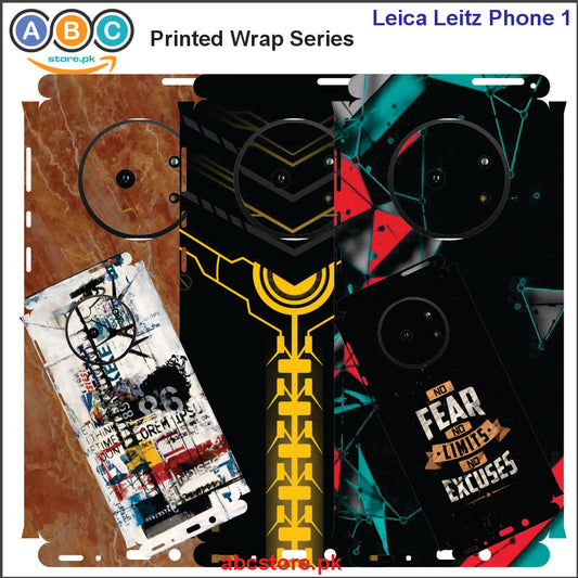 Leica Leitz Phone 1, Printed Full Back Protection Phone Vinyl Wrap