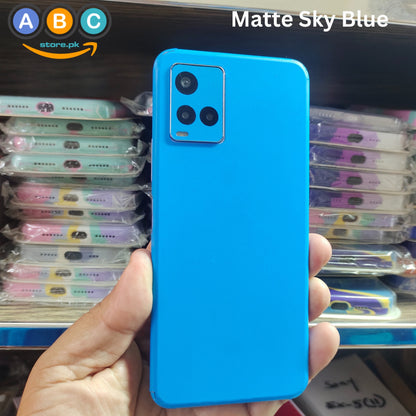 Plain Matte Mobile Wraps for All Phone Brands/Models