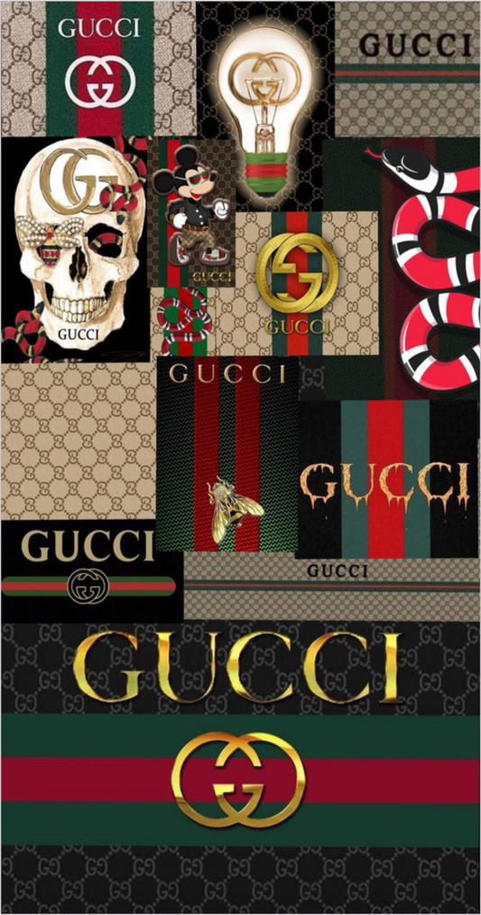 Printed Gucci Mobile Wraps for All Phone Brands/Models