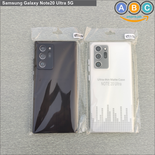 Samsung Galaxy Note20 Ultra 5G Case, Soft Ultra-thin Matte Finish Light Weight Back Cover