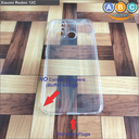 Xiaomi Redmi 12C Case, Soft TPU with Dust Plugs (NO Corner Bumpers) Ultra Clear Back Cover