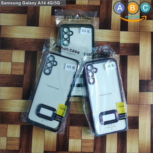 Samsung Galaxy A14 (4G/5G) Case, CD Chrome Lens Protective Back Cover