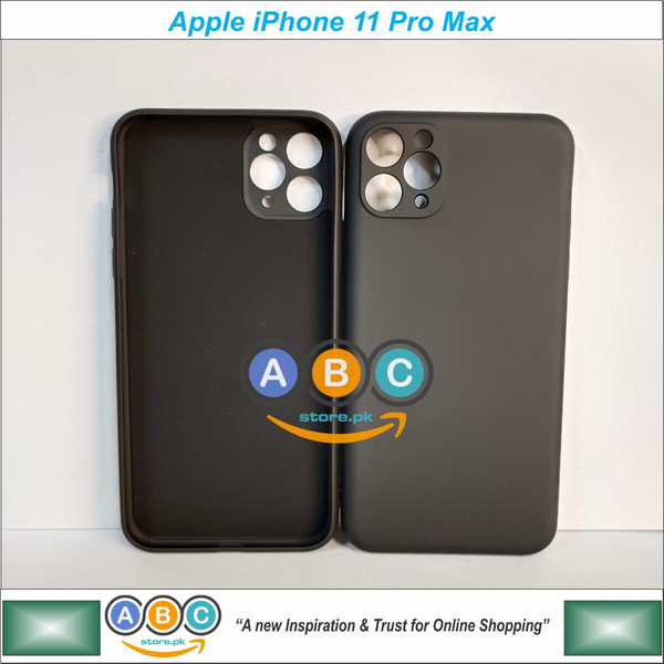 Apple iPhone 11 Pro Max Case, Liquid Silicone Lens Protective Back Cover