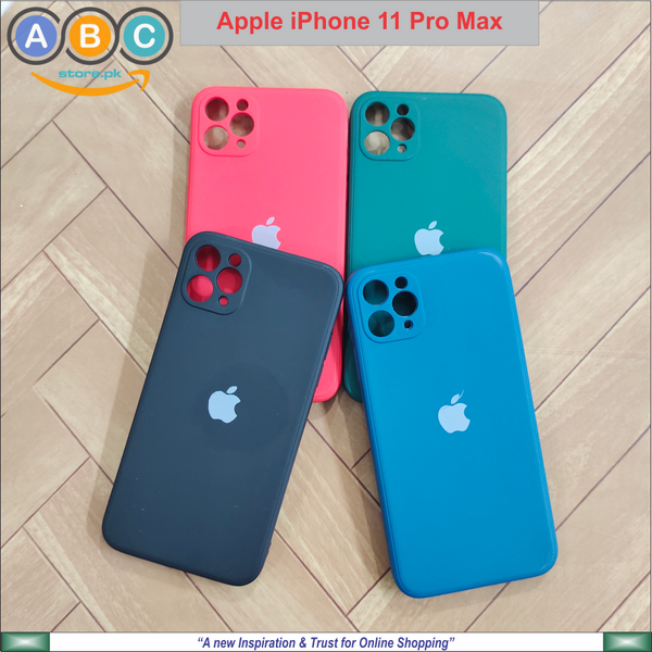 Apple iPhone 11 Pro Max Case, Liquid Silicone Official (Apple Logo) Lens Protective Back Cover