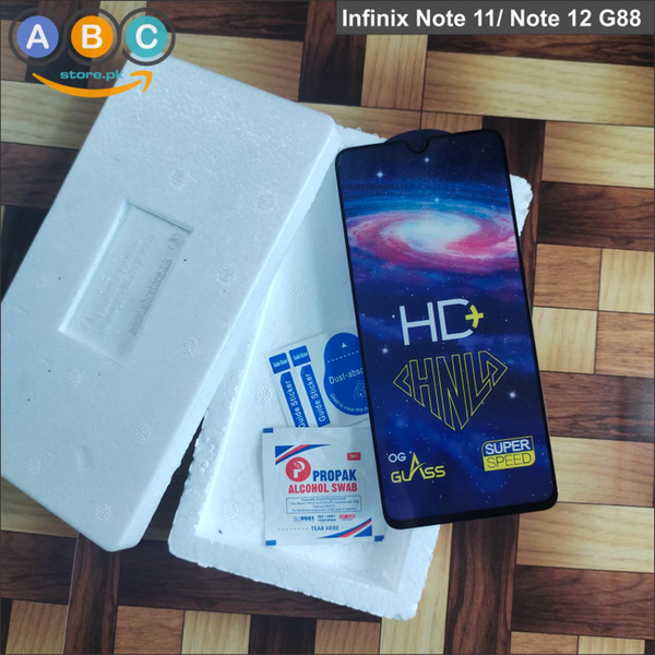 Infinix Note 11 / Note 12 (G88),  HD+ Tempered Glass Screen Protector