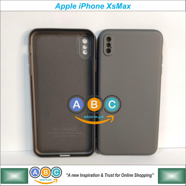 Apple iPhone Xs Max Case, Liquid Silicone Lens Protective Back Cover